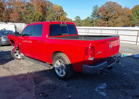 2017 Ram 1500 Lone Star Silver 4X2 5'7 Box from USA, damaged, VIN 1C6RR6LTXHS825251